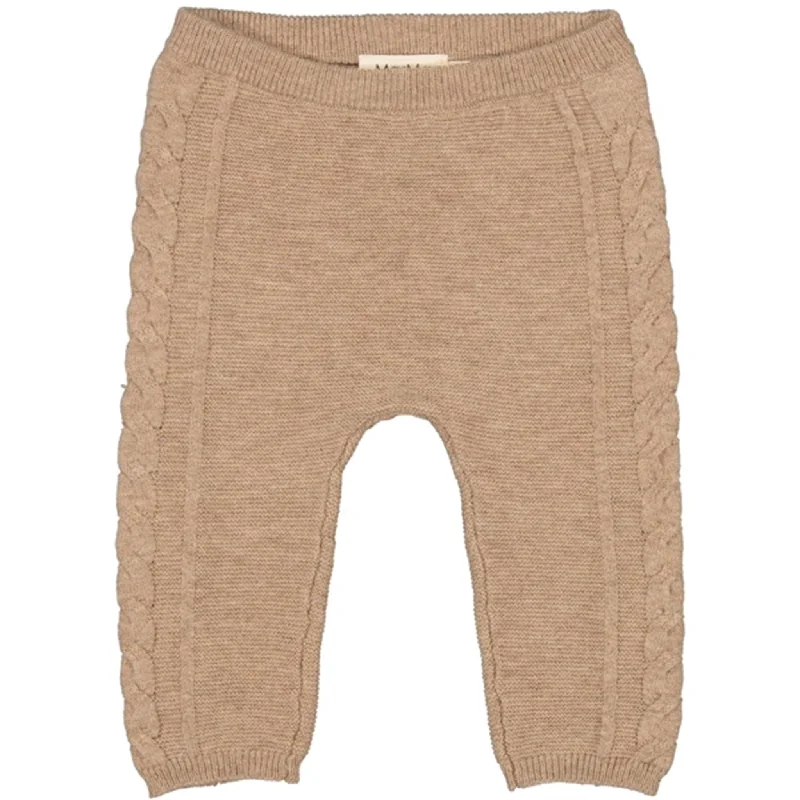 MarMar New Born Wool Driftwood Melange Pira Knit Pants