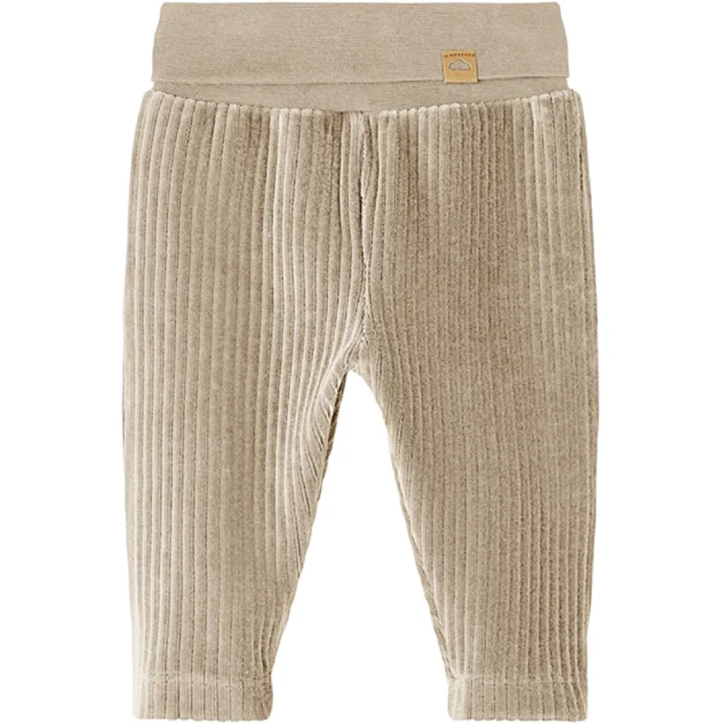 Name it Oxford Tan Nash Velour Pants