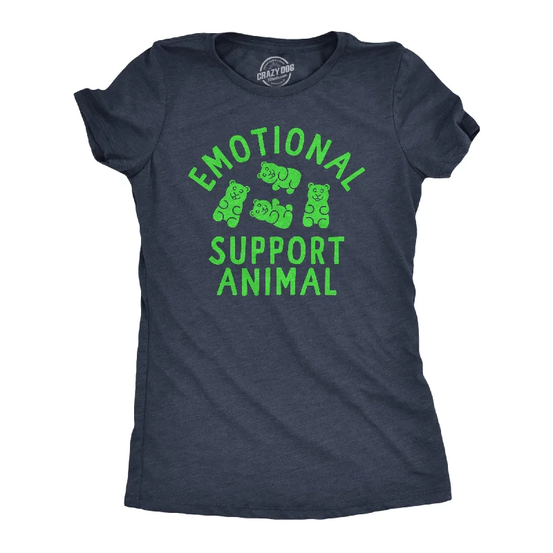 Emotional Support Animal Gummy Bear Women's T Shirt