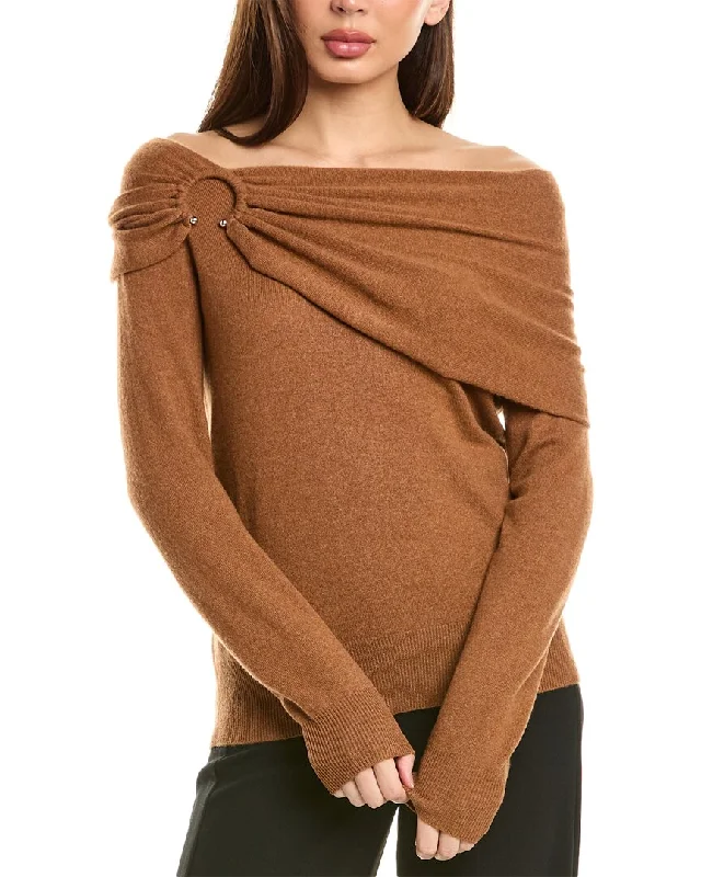 InCashmere Ring Cashmere Sweater