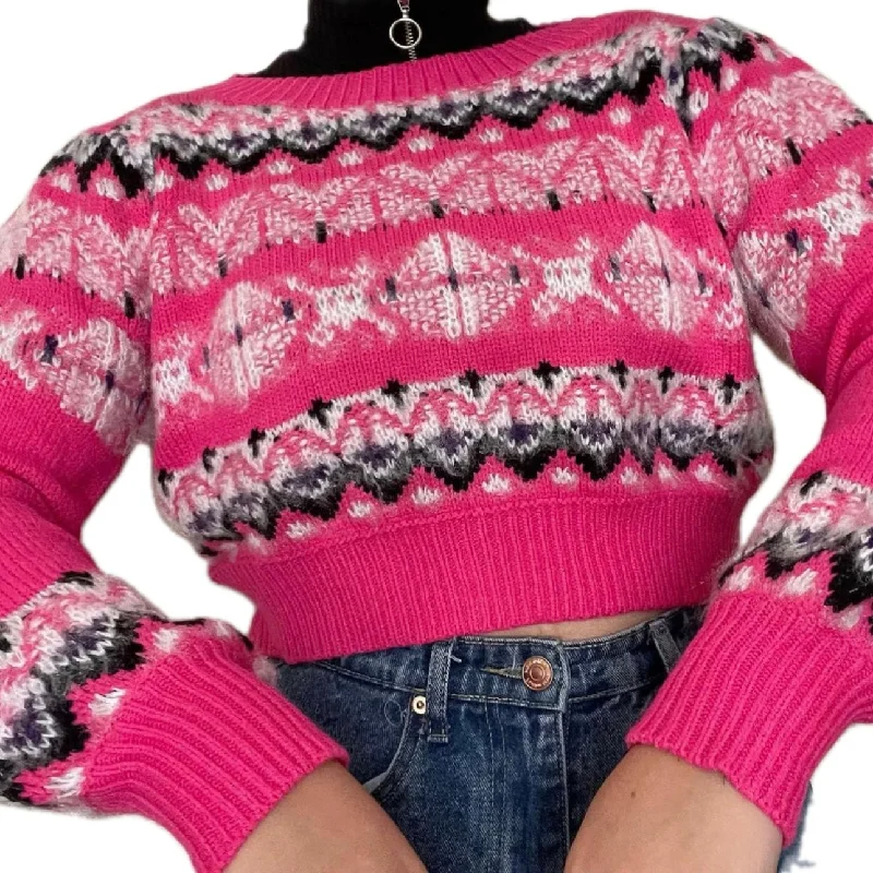 Pink Fluffy Sweater