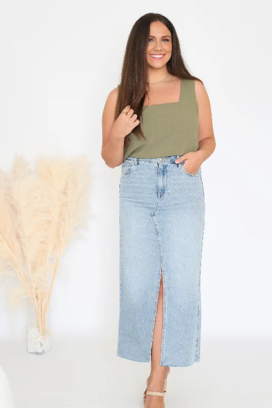 Brea Denim Skirt