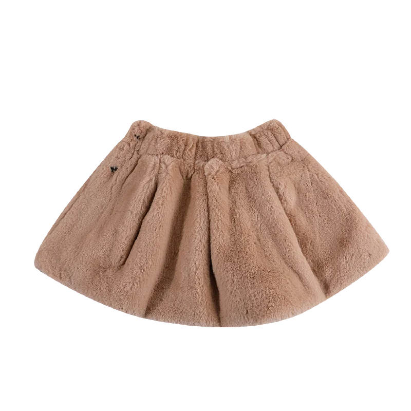 Qisabelle Skirt | Cloudy Rose Teddy