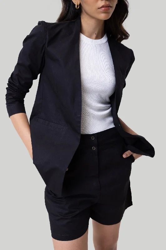 Summer Heat Blazer in Black