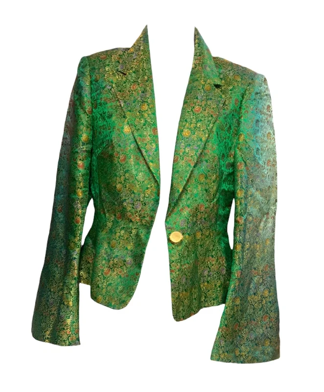 Tea by Michelle N Women’s Green Blazer 0