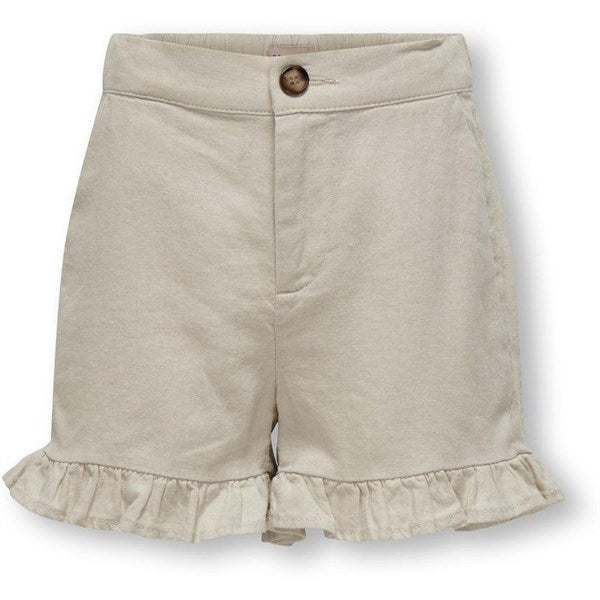 Kids ONLY Moonbeam Caro Flæse Hør Shorts