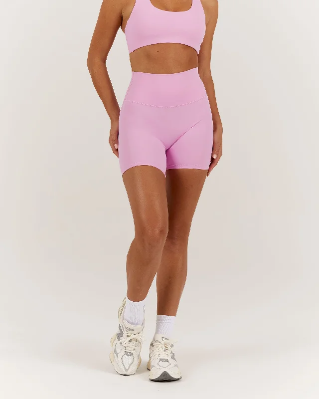 LUXE BIKER SHORTS V2 - GUAVA