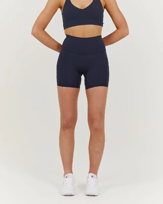 LUXE BIKER SHORTS V2 - DEEP NAVY